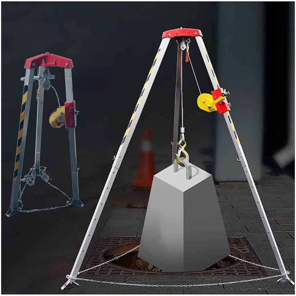 Amazon.co.jp: 緊急閉鎖空間救助三脚 - 伸縮式調節脚、キット